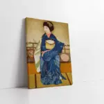 Japon Kadın | Kanvas Tablo | Cam Tablo | Mdf Tablo | B31052