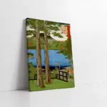 Göl Manzarası | Kanvas Tablo | Cam Tablo | Mdf Tablo | B31053