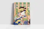 Japon Kadın | Kanvas Tablo | Cam Tablo | Mdf Tablo | B31060 - Görsel 2