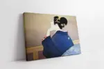 Japon Kadın | Kanvas Tablo | Cam Tablo | Mdf Tablo | B31064