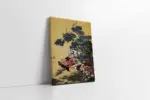 Horozlar Ve Çiçek | Kanvas Tablo | Cam Tablo | Mdf Tablo | B31067