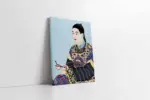 Japon Kadın | Kanvas Tablo | Cam Tablo | Mdf Tablo | B31073