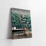 Japonyada Yağmur | Kanvas Tablo | Cam Tablo | Mdf Tablo | B31086