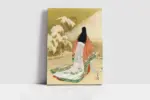 Japon Kadın | Kanvas Tablo | Cam Tablo | Mdf Tablo | B31087 - Görsel 2