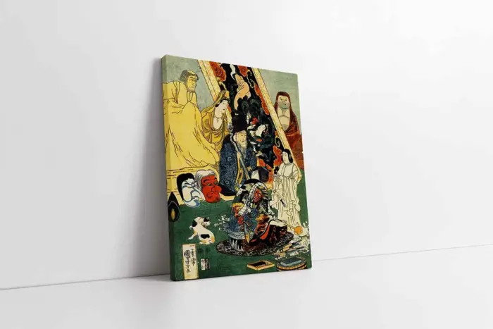 Japon Sanatı | Kanvas Tablo | Cam Tablo | Mdf Tablo | B31090 - Görsel 1
