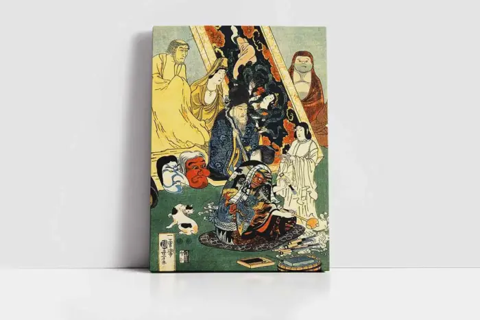 Japon Sanatı | Kanvas Tablo | Cam Tablo | Mdf Tablo | B31090 - Görsel 2