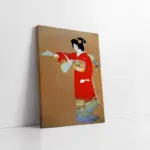 Japon Kadın | Kanvas Tablo | Cam Tablo | Mdf Tablo | B31093