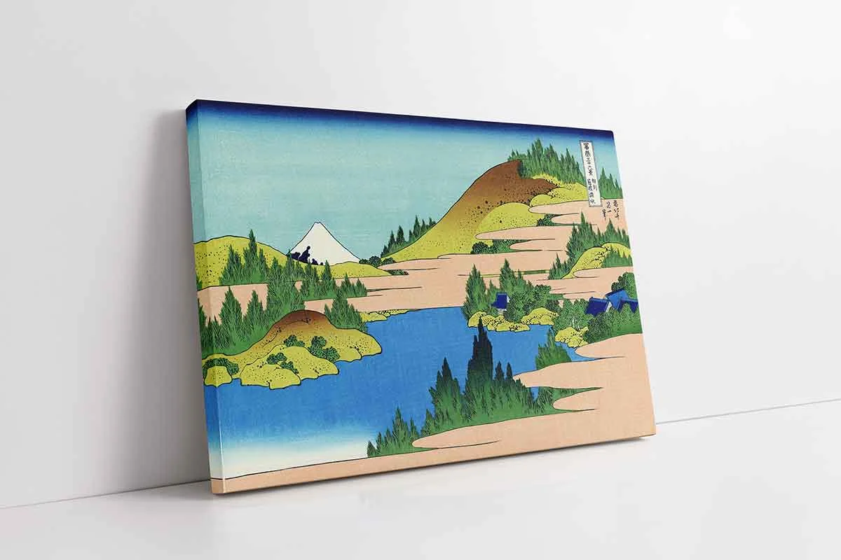 KB31098-10 Hakone Gölü | Kanvas Tablo | Cam Tablo | Mdf Tablo | B31098 - Görsel 1