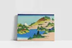 Hakone Gölü | Kanvas Tablo | Cam Tablo | Mdf Tablo | B31098 - Görsel 2