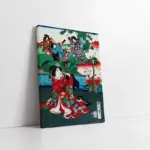 Japon Kadın | Kanvas Tablo | Cam Tablo | Mdf Tablo | B31099