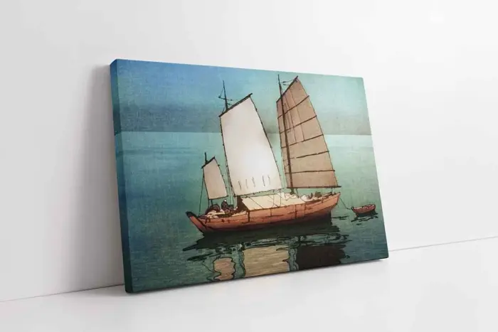 Yelkenli | Kanvas Tablo | Cam Tablo | Mdf Tablo | B31101 - Görsel 1