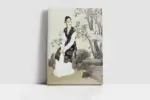 Japon Kadın | Kanvas Tablo | Cam Tablo | Mdf Tablo | B31103 - Görsel 2