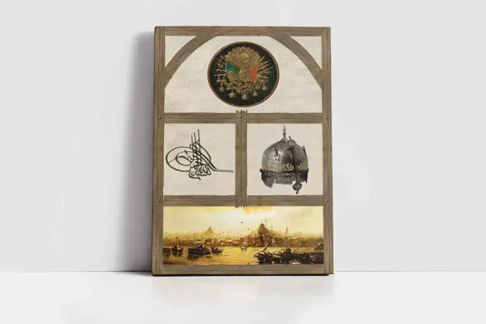 Vav | Kanvas Tablo | Cam Tablo | Mdf Tablo | B32011 - Görsel 2