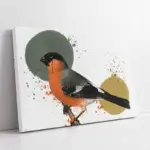 Dalda Saksağan | Kanvas Tablo | Cam Tablo | Mdf Tablo | B33003