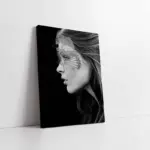 Maskeli Kadın | Kanvas Tablo | Cam Tablo | Mdf Tablo | B33004