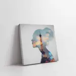 Eyfel Kulesi Manipülasyon | Kanvas Tablo | Cam Tablo | Mdf Tablo | B33023