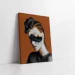 İstanbul Kadın Manipülasyon Kahve | Kanvas Tablo | Cam Tablo | Mdf Tablo | B33027