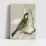 Dalda Kuş Iı | Kanvas Tablo | Cam Tablo | Mdf Tablo | B33066