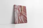 Pembe Zeminde Kadın Eli | Kanvas Tablo | Cam Tablo | Mdf Tablo | B33087