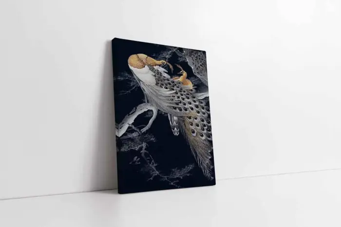 Tavus Kuşu | Kanvas Tablo | Cam Tablo | Mdf Tablo | B33089 - Görsel 1