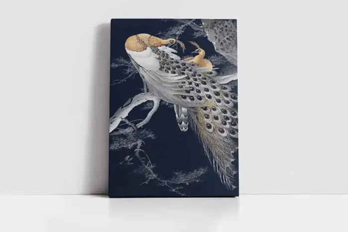 Tavus Kuşu | Kanvas Tablo | Cam Tablo | Mdf Tablo | B33089 - Görsel 2