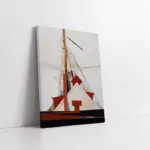 Evler İllüstrasyon | Kanvas Tablo | Cam Tablo | Mdf Tablo | B33105