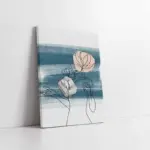 Line Art Kadın Iıı | Kanvas Tablo | Cam Tablo | Mdf Tablo | B33127