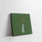 Mavi Vazoda Çiçek | Kanvas Tablo | Cam Tablo | Mdf Tablo | B33129