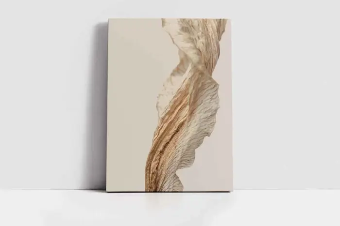 Çiçek Üçlü Kanvas Tablo | Cam Tablo | Mdf Tablo Seti | B33136 - Görsel 6