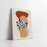 Vazoda Bitkiler | Kanvas Tablo | Cam Tablo | Mdf Tablo | B33169