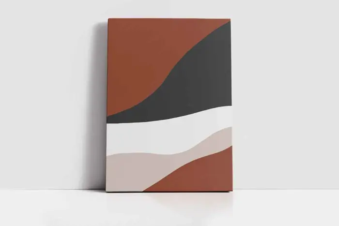 Modern Dekoratif Soyut | Kanvas Tablo | Cam Tablo | Mdf Tablo | B33179 - Görsel 2