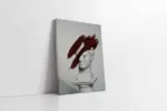 Ağlayan Büst | Kanvas Tablo | Cam Tablo | Mdf Tablo | B33182