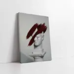 Ağlayan Büst | Kanvas Tablo | Cam Tablo | Mdf Tablo | B33182