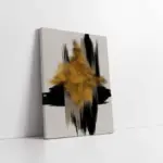 Siyah Hardal Modern | Kanvas Tablo | Cam Tablo | Mdf Tablo | B33187