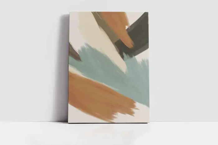 Modern Dekoratif Soyut | Kanvas Tablo | Cam Tablo | Mdf Tablo | B33188 - Görsel 2