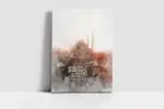 Sulu Boya İstanbul | Kanvas Tablo | Cam Tablo | Mdf Tablo | B33204 - Görsel 2