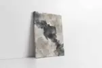 Soyut Gri Bej | Kanvas Tablo | Cam Tablo | Mdf Tablo | B33207