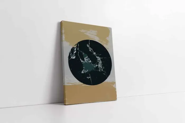 Yeşil Küre Modern | Kanvas Tablo | Cam Tablo | Mdf Tablo | B33213 - Görsel 1