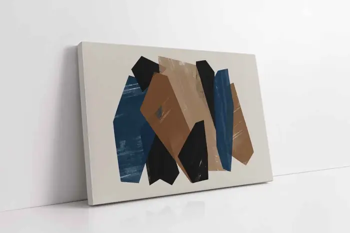 Line Art Kadın Yüzü | Kanvas Tablo | Cam Tablo | Mdf Tablo | B33227 - Görsel 1