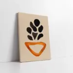 Modern Sulu Boya Çiçek | Kanvas Tablo | Cam Tablo | Mdf Tablo | B33241