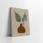 Modern Sulu Boya Çiçek | Kanvas Tablo | Cam Tablo | Mdf Tablo | B33242