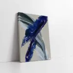 Mavi Ve Gri Tonları Soyut | Kanvas Tablo | Cam Tablo | Mdf Tablo | B33251