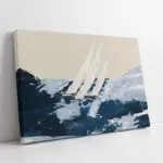 Deniz Ve Yelkenliler | Kanvas Tablo | Cam Tablo | Mdf Tablo | B33252