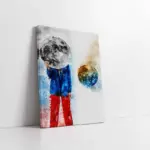 Kadın Ve Gezegenler | Kanvas Tablo | Cam Tablo | Mdf Tablo | B33258