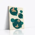 Altın Kelebekler | Kanvas Tablo | Cam Tablo | Mdf Tablo | B33292