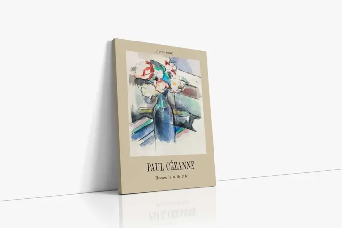 Paul Cezanne Eserleri Üçlü Kanvas Tablo | Cam Tablo | Mdf Tablo Seti | B33363 - Görsel 2
