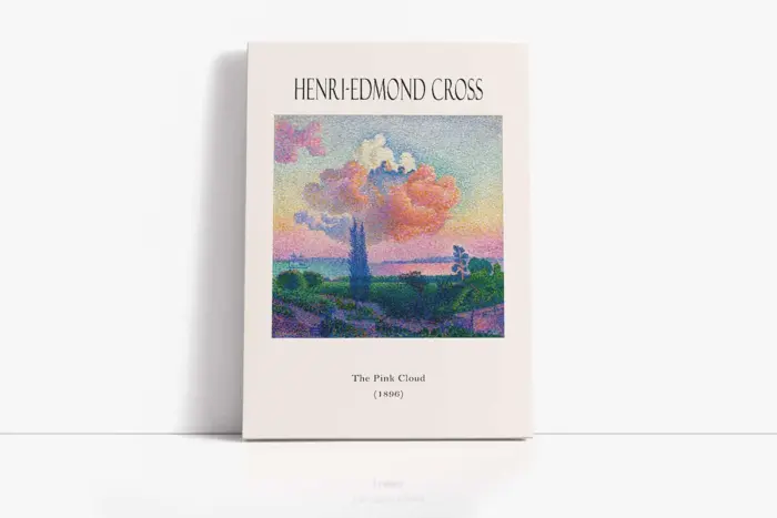 Henry Edmond Cross Manzara Üçlü Kanvas Tablo | Cam Tablo | Mdf Tablo Seti | B33367 - Görsel 6