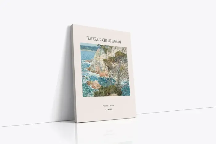 Frederick Childe Hassam Manzara Eserleri Üçlü Kanvas Tablo | Cam Tablo | Mdf Tablo Seti | B33368 - Görsel 1