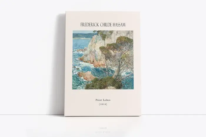 Frederick Childe Hassam Manzara Eserleri Üçlü Kanvas Tablo | Cam Tablo | Mdf Tablo Seti | B33368 - Görsel 2