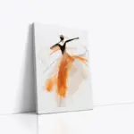 Balerinler İkili Kanvas Tablo | Cam Tablo | Mdf Tablo Seti | B33404